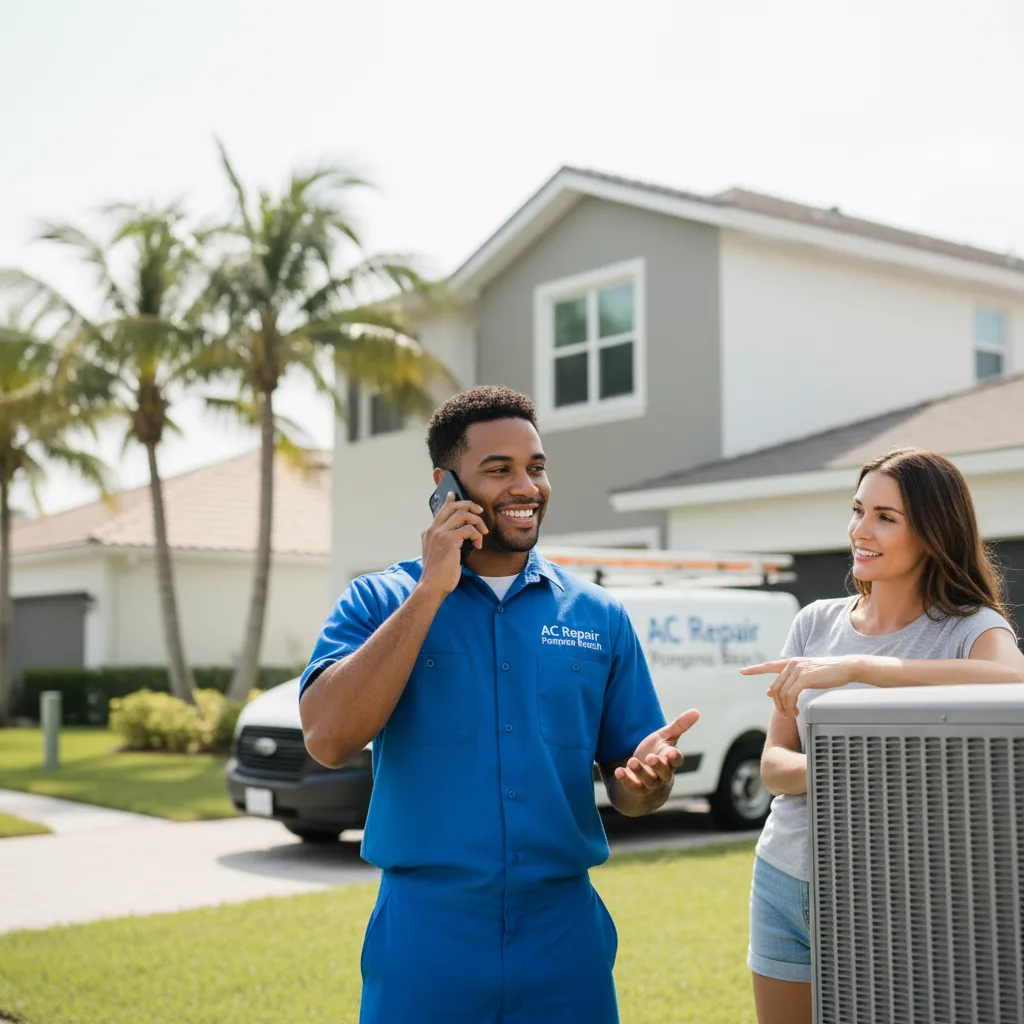 AC Repair Pompano Beach customer support in Yeaddiss
